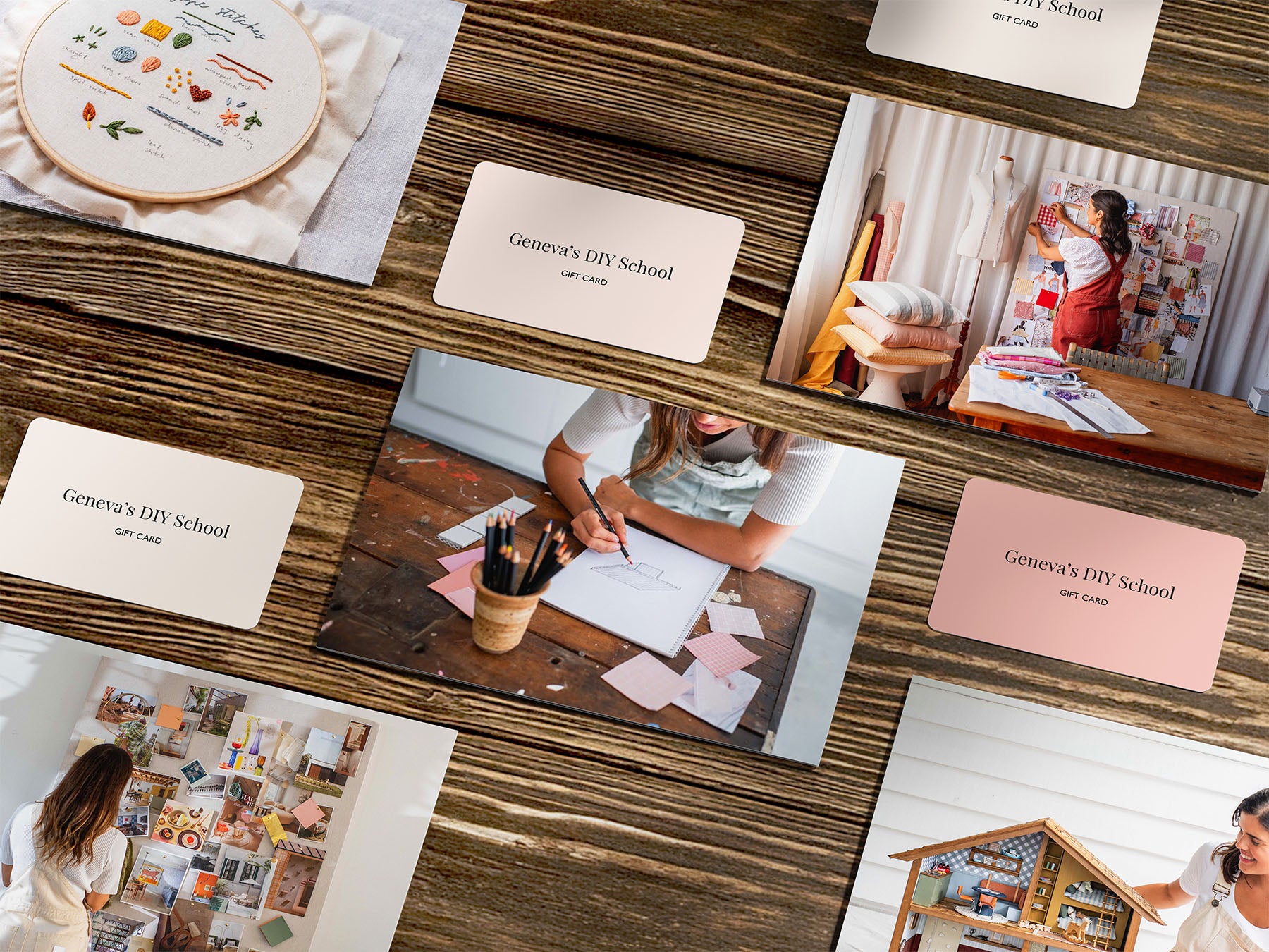 Dollhouse + Embroidery Bundle Gift Card