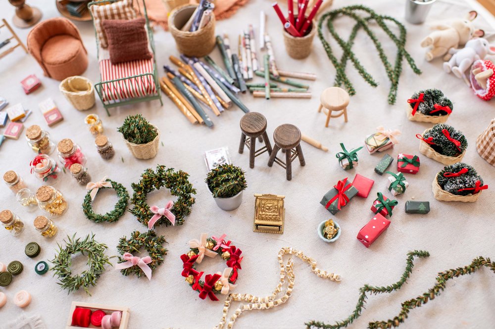 Christmas Bundle - Embroidery + Dollhouse + Sewing