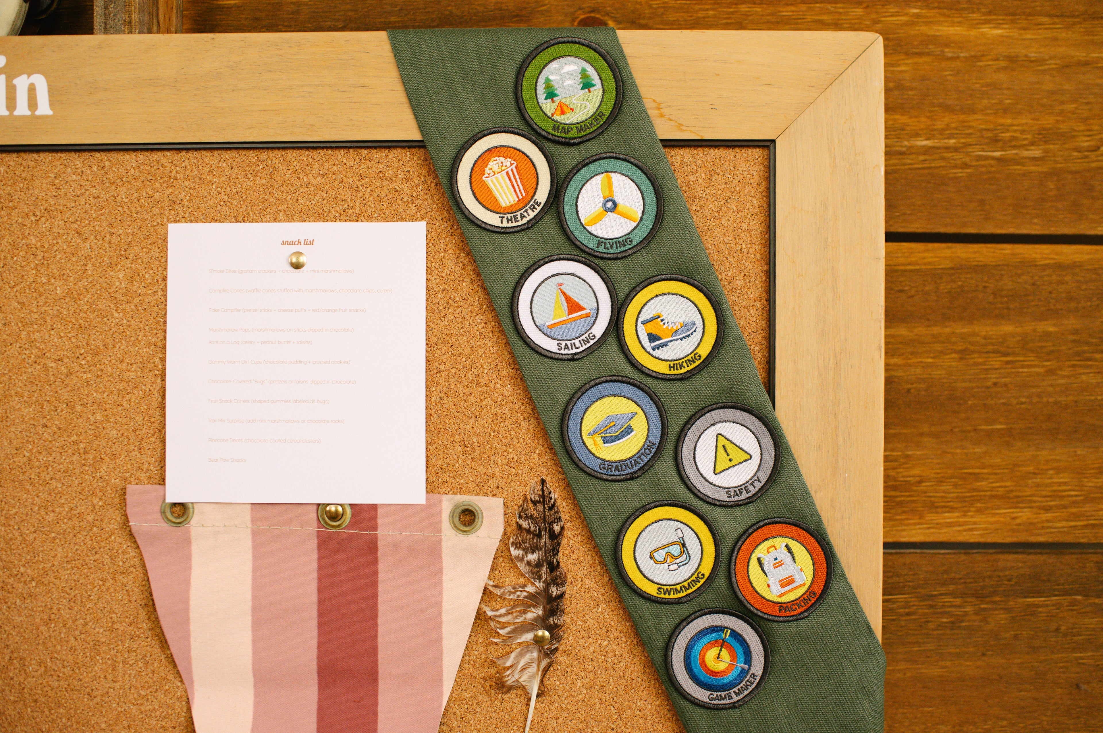 Craft Cabin Merit Badges