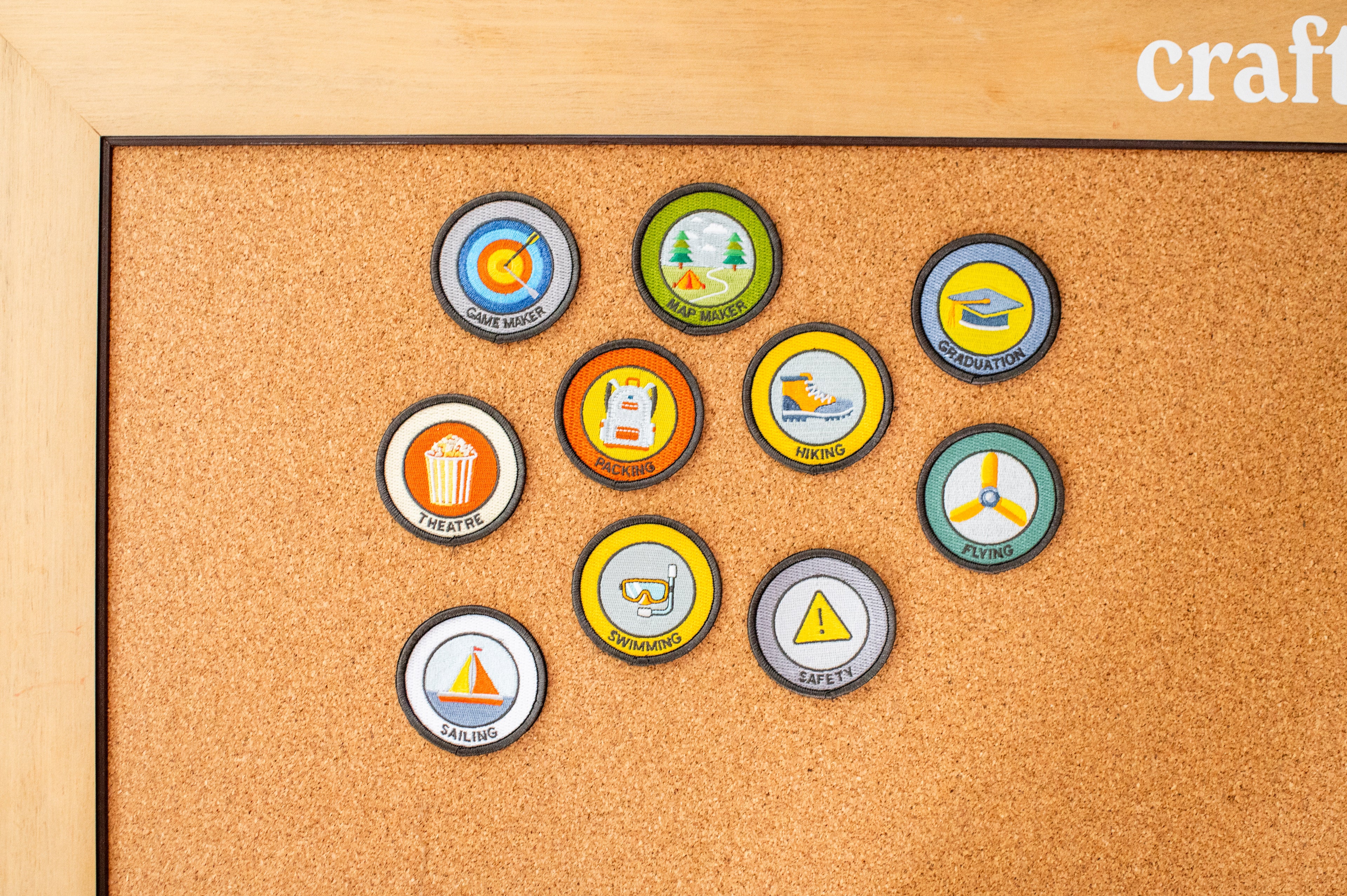 Craft Cabin Merit Badges
