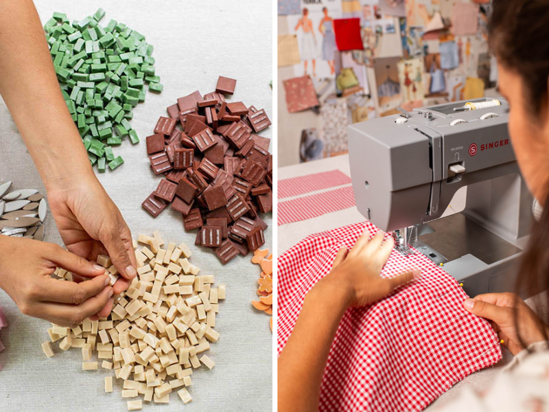 Mosaics + Sewing Bundle